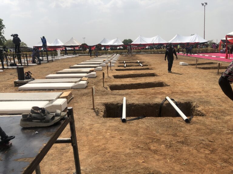 Remains of 17 slain military officers arrive national cemetery for burial -  Blueprint Newspapers Limited