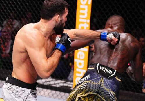 Adesanya succumbs to third straight defeat in Imavov UFC knockout 2 FB IMG 1738477143009