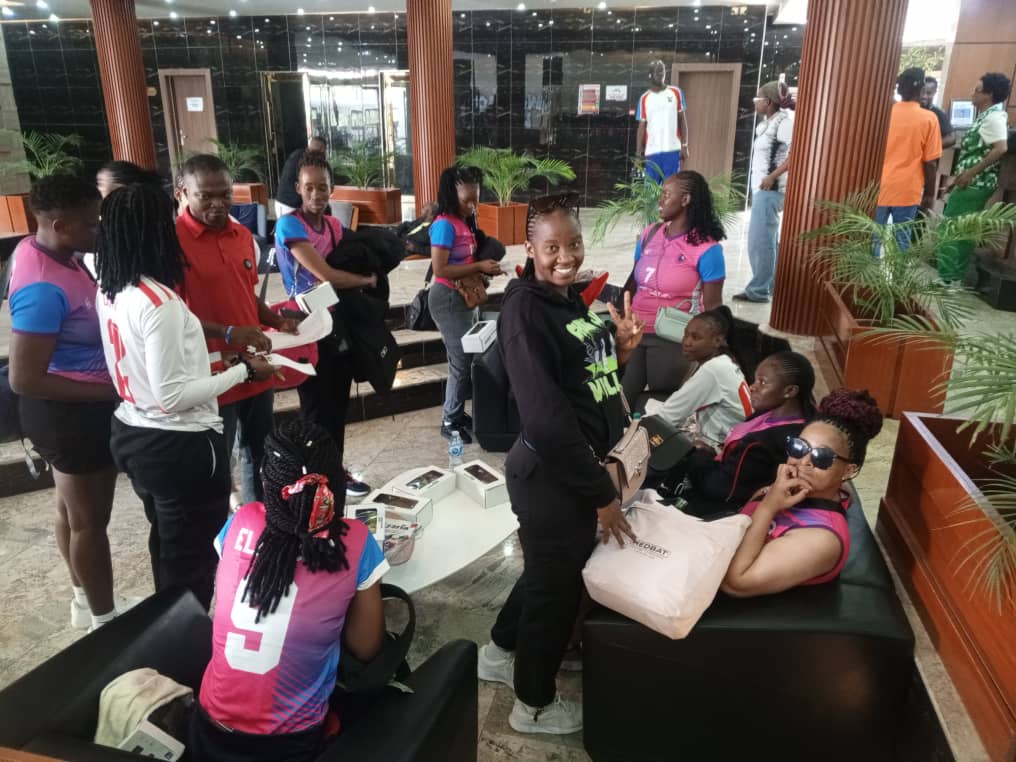 Spiking Stars VC of Botswana at the Africa Women's Volleyball Club Championship