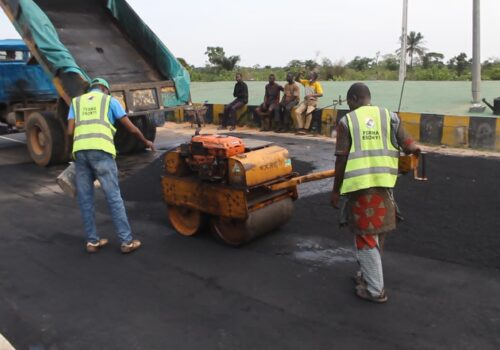 Rainy season: FERMA repairs damaged portion on Ebonyi highway 3 IMG 20250504 WA0007