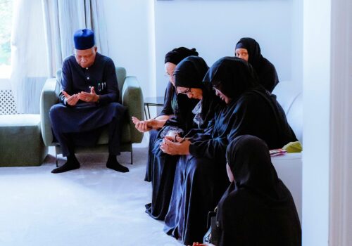 PICTURES: Moment Nigeria's vice president visited Buhari's wife, others In London 4 IMG 20250714 WA0014