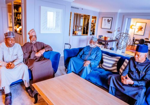 PICTURES: Moment Nigeria's vice president visited Buhari's wife, others In London 6 IMG 20250714 WA0016