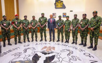 COAS inaugurates projects in 6 division, visits Akwa Ibom governor 1 beac660c d5bd 47b6 af22 c18fe6d0c44a
